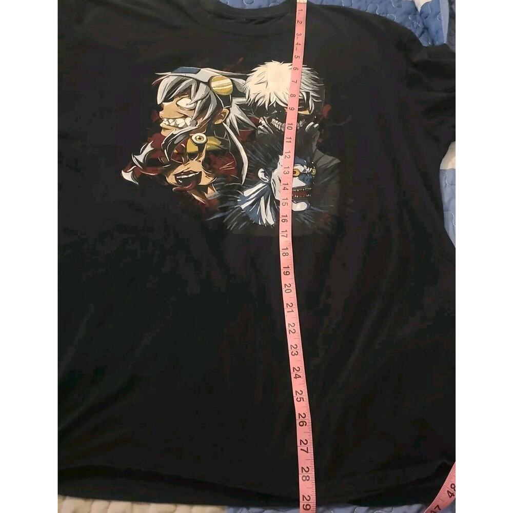 Black Death Note Ryuk Graphic T Shirt Black Men's Size XL Tee - Picture 3 of 6